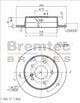 BREMTEC EURO-LINE BRAKE DISC ROTOR PAIR BDR7690EL