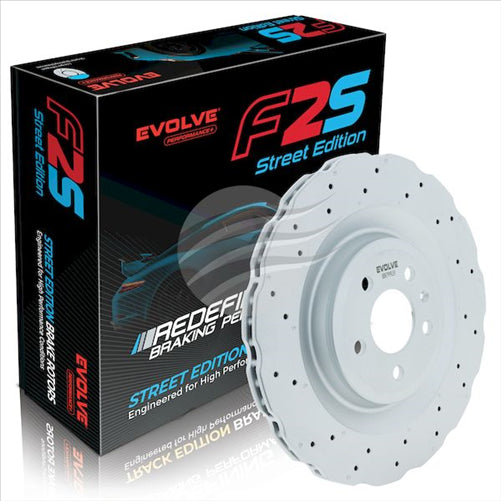 BREMTEC EVOLVE F2S PERFORMANCE+ AUDI RS7 (4G) LEFT REAR DRILLE BDR7999LEV