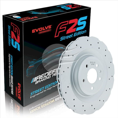 BREMTEC EVOLVE F2S PRFROMANCE+ ROTOR AUDI RS7 4G RIGHT REAR DRILLED BDR7999REV