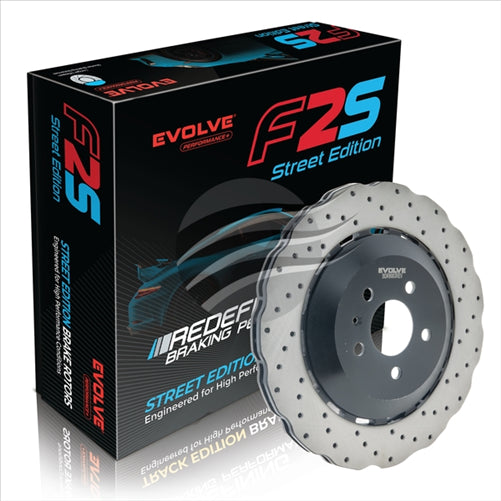 BREMTEC EVOLVE F2S REAR LEFT AUDI RS6 (4G) 4.0L 2017- BDR8003LEV