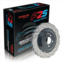 BREMTEC EVOLVE F2S REAR LEFT AUDI RS6 (4G) 4.0L 2017- BDR8003LEV