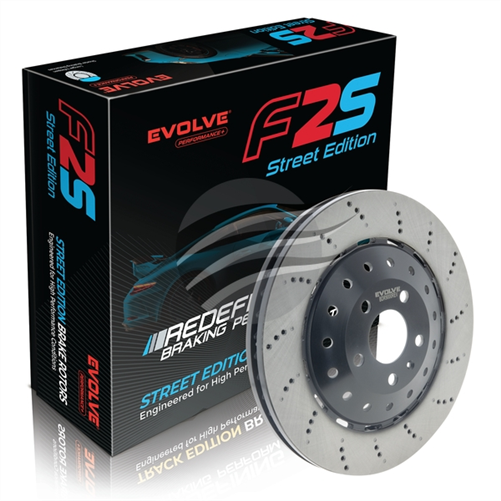 BREMTEC EVOLVE F2S PERFORMANCE ROTOR RIGHT HAND FRONT BDR9000REV