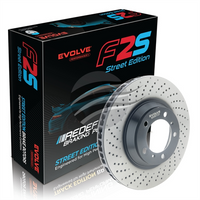 BREMTEC EVOLVE F2S PERFORMANCE ROTOR PORSCHE 911 FRONT LEFT BDR90017LEV