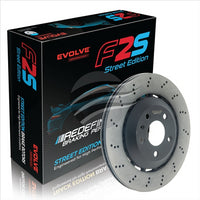 BREMTEC EVOLVE PERFORMANCE ROTOR AUDI RS4 B7 REAR LEFT BDR90061LEV
