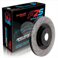 BREMTEC EVOLVE F2S LEFT FRONT FOCUS RS 350MM BDR90065LEV