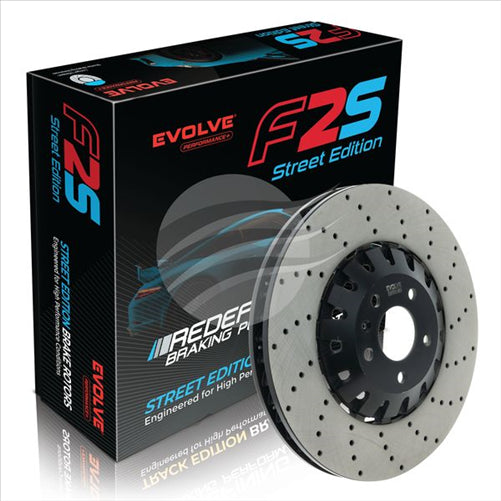 BREMTEC EVOLVE F2S PERFORMANCE ROTOR FRONT RIGHT BDR90066REV