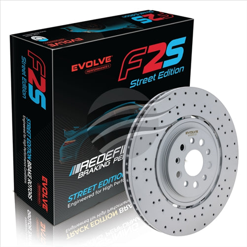 BREMTEC EVOLVE F2S PERFORMANCE ROTOR FRONT LEFT BDR90067LEV