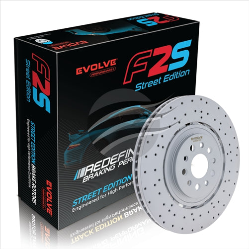 BREMTEC EVOLVE F2S PERFORMANCE ROTOR FRONT RIGHT BDR90067REV