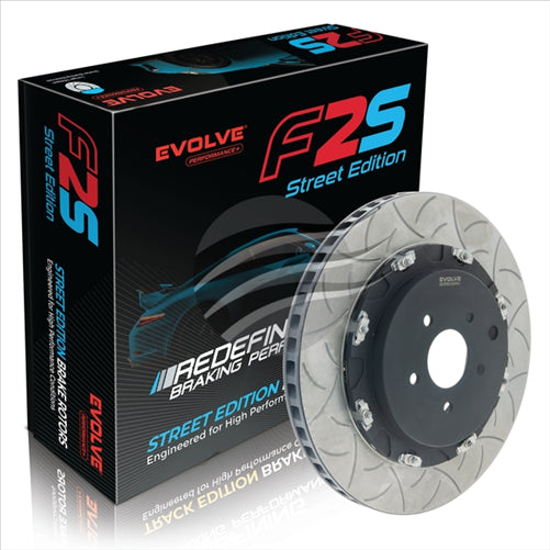 BREMTEC EVOLVE F2S PERFORMANCE ROTOR RIGHT HAND REAR BDR9006REV