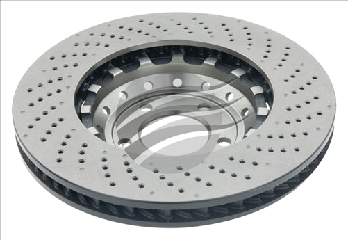 BREMTEC EVOLVE F2S PERFORMANCE ROTOR FRONT LEFT 390MM DRILLED BDR90070LEV