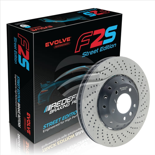 BREMTEC EVOLVE F2S PERFORMANCE ROTOR FRONT RIGHT 390MM DRILLED BDR90070REV