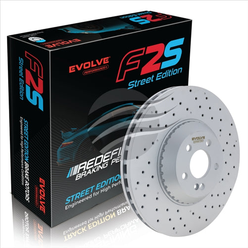 BREMTEC EVOLVE F2S PERFORMANCE ROTOR FRONT RIGHT BDR90072REV