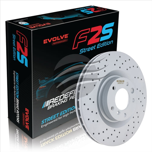 BREMTEC EVOLVE F2S PERFORMANCE ROTOR FRONT LEFT BDR90073LEV