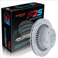 BREMTEC EVOLVE F2S PERFORMANCE ROTOR REAR RIGHT BDR90074REV