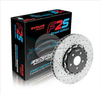 BREMTEC EVOLVE F2S FRONT LEFT JEEP TRACKHAWK DRILLED & SLOTTED BDR90075LEV