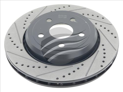 BREMTEC EVOLVE F2S REAR LEFT JEEP TRACKHAWK DRILLED & SLOTT BDR90076LEV