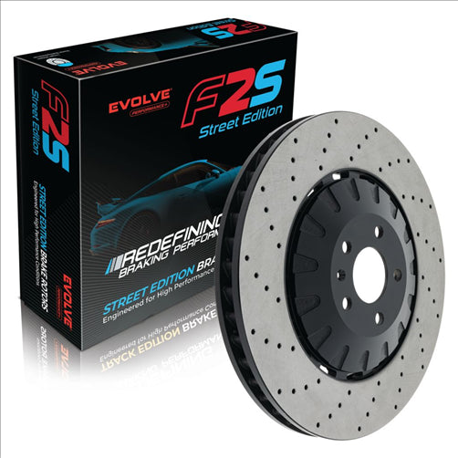 BREMTEC EVOLVE F2S BRAKE ROTOR AUDI SQ7 FRONT LEFT 400MM BDR90077LEV