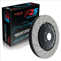 BREMTEC EVOLVE F2S BRAKE ROTOR AUDI SQ7 FRONT LEFT 400MM BDR90077LEV