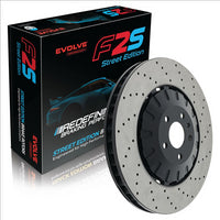 BREMTEC EVOLVE F2S BRAKE ROTOR AUDI SQ7 400MM FRONT RIGHT BDR90077REV