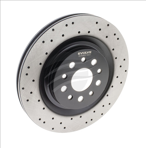 EVOLVE F2S REAR ROTOR MASERATI GHIBLI 345MM BDR90079EV