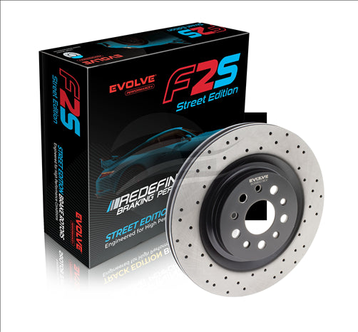 BREMTEC EVOLVE F2S REAR ROTOR MASERATI GHIBLI 345MM BDR90079EV