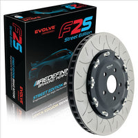 BREMTEC EVOLVE F2S HYPER GROOVED NISSAN GTR NISMO 390MM FRONT L BDR9007LEV