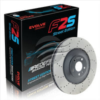 BREMTEC EVOLVE F2S PERFORMANCE AUDI S6 400MM FRONT LEFT BDR90080LEV