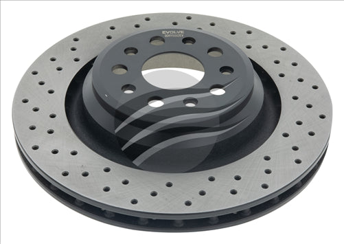 BREMTEC REAR ROTOR EVOLVE PERFORMANCE F2S MASERATI GHIBLE DRILLED BDR90082EV