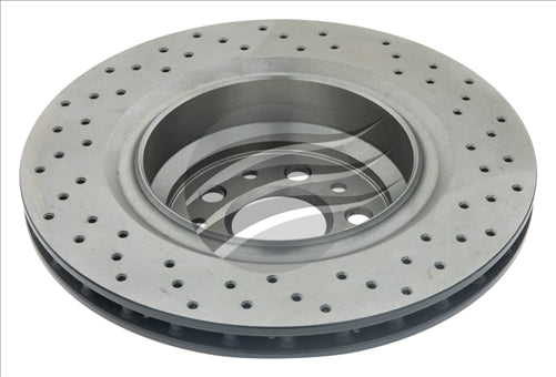 REAR ROTOR EVOLVE PERFORMANCE F2S MASERATI GHIBLE DRILLED BDR90082EV