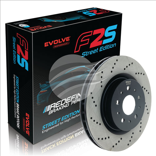BREMTEC EVOLVE PERFORMANCE+ MASERATI FRONT 330MM BDR90083EV