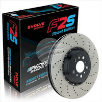 BREMTEC EVOLVE F2S PERFORMANCE+ BMW M3 G80 FRONT RIGHT 380MM BDR90085REV