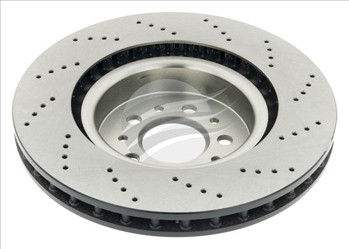 EVOLVE F2S PERFORMANCE+ ROTOR MASERATI FRONT 330MM DRILLED BDR90086LEV