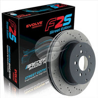 BREMTEC EVOLVE F2S PERFORMANCE+ ROTOR MASERATI REAR 310MM DRILLED BDR90087REV