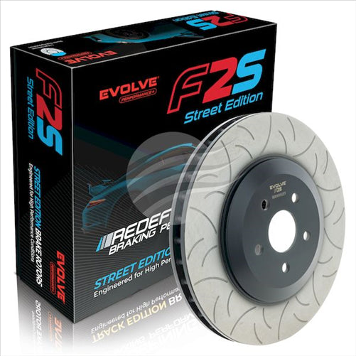 BREMTEC EVOLVE F2S PERFORMANCE+ ROTOR HSV VE FRONT 378MM SLOTTED BDR90092EV