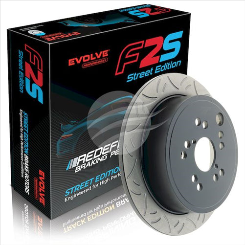 BREMTEC EVOLVE F2S PERFORMANCE+ SUBARU REAR 286MM MULTI PCD BDR90104EV