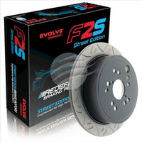 BREMTEC EVOLVE F2S PERFORMANCE+ SUBARU REAR 286MM MULTI PCD BDR90104EV