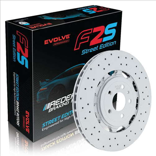 BREMTEC EVOLVE F2S PERFORMANCE+ DRILLE AUDI RS6 MY20/21 REAR 370MM BDR90109EV