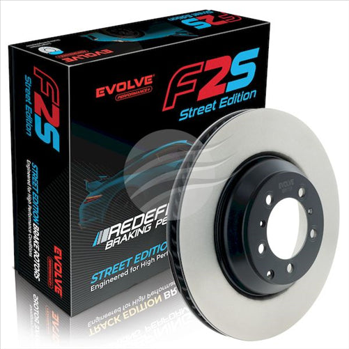 BREMTEC EVOLVE F2S PERFORMANCE+ LEFT BENTLEY CONTI REAR 365MM BDR90111LEV