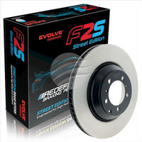 BREMTEC EVOLVE F2S PERFORMANCE+ LEFT BENTLEY CONTI REAR 365MM BDR90111LEV