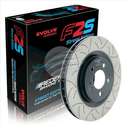 BREMTEC EVOLVE F2S PERFORMANCE ROTOR FORD FALCON BF XR8 FRONT 325MM BDR90120EV