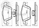 Bosch FRONT BRAKE PADS VOLVO XC90 I BP1069