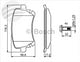 Bosch REAR BRAKE PADS AUDI A6 4F2 C6 BP1235