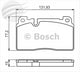Bosch FRONT BRAKE PADS AUDI Q5 8RB BP1697