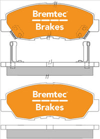 BREMTEC TRADE-LINE BRAKE PAD FRONT SET ACCORD CIVIC CRV BT014TS