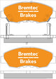 BREMTEC PRO-LINE BRAKE PADS SET HONDA ACCORD 2.0, 2.2 2002-10 BT015PRO