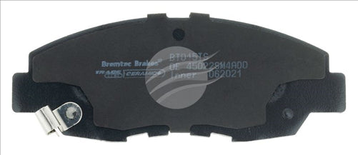 BREMTEC TRADE-LINE BRAKE PAD FRONT SET ACCORD, ACCORD EURO, CIVIC BT015TS