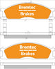 BREMTEC TRADE-LINE BRAKE PAD FRONT SET NAVARA URVAN TERRANO, D22 BT051TS