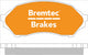 BREMTEC PRO-LINE BRAKE PADS SET FORD LASER KQ 98-02 BT065PRO