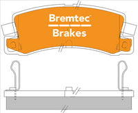 BREMTEC TRADE-LINE BRAKE PAD REAR SET COROLLA AE SERIES HOLDEN NOVA BT091TS