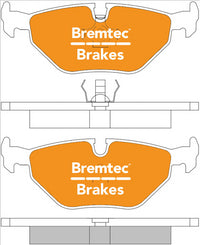 BREMTEC EURO-LINE BRAKE PADS SET BMW 5 SERIES (E34) 1989-06 BT099ELC
